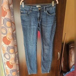 Crafted By Lee Women's Dark Blue Skinny Jeans Size 10 Short